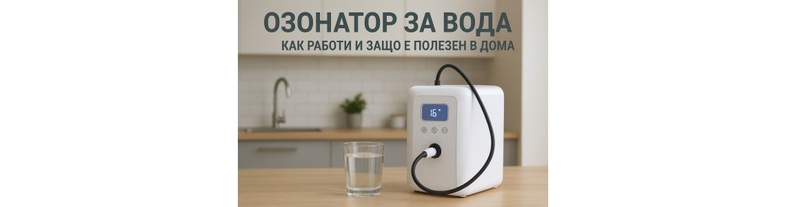 Озонатор за вода, как работи и защо е полезен в дома