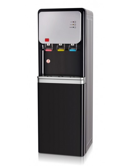 Диспенсър за вода електронно охлаждане W-40 Черно и Сиво