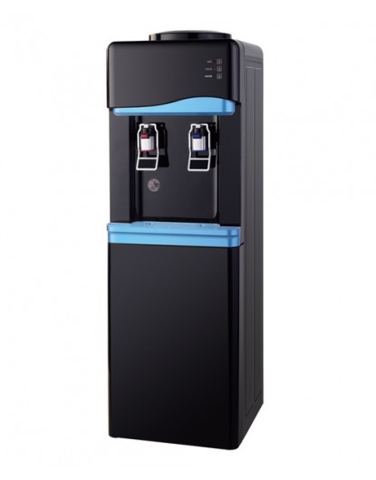 Диспенсър за вода електронно охлаждане W-33 Черно и Синьо