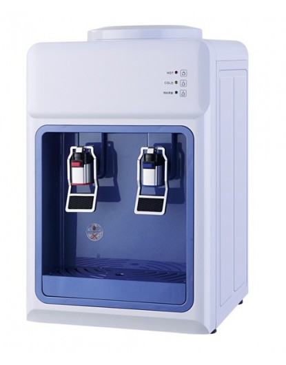 Диспенсър за вода електронно охлаждане YT-34 Сиво и Синьо