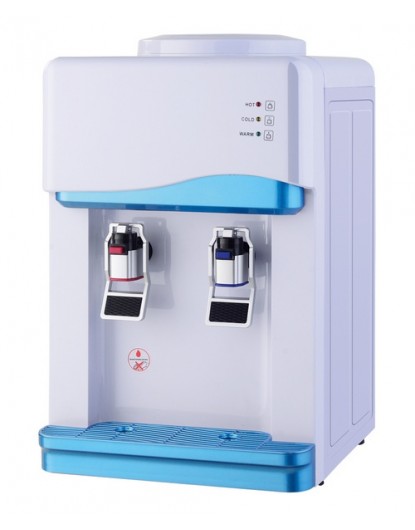 Диспенсър за вода електронно охлаждане YT-33 Бяло и Синьо