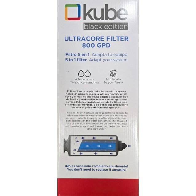Мембрана за обратна осмоза RO Kube Black 800 GPD